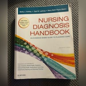 “Nursing Diagnosis Handbook” -An Evidence-based Guide to Planning Care-College